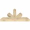 Ekena Millwork Saratoga Rough Sawn Timber Gable Bracket, Douglas Fir, 60"W x 32"H x 6"D x 6"F, 13/12 Pitch GBW060X32X0606SAR00RDF - alternate 2